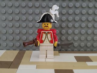 Lego Imperial Guard Admiral Minifigure - Classic Pirates - 6271 6277 Flagship