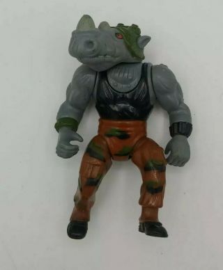 1988 Playmates Tmnt Rocksteady Teenage Mutant Ninja Turtles Vintage Loose Figure