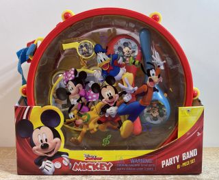 Disney Junior Mickey Mouse Party Band 10 Piece Set Musical Instruments