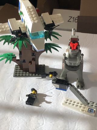 Htf Lego Studios Jurassic Park Iii Spinosaurus Attack 1371 Incomplete Set 2 Figs