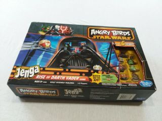 Angry Birds Jenga Star Wars Rise Of Darth Vader Game Hasbro 2013 Compete