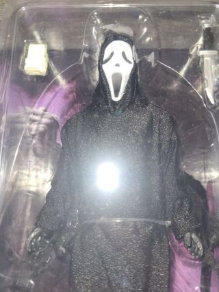 NIP NECA Scream Ghost Face Action Figure with Cloth Robe Horror Slasher 2