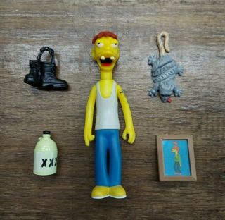 Playmates 2001 The Simpsons Wos World Of Springfield Cletus Complete