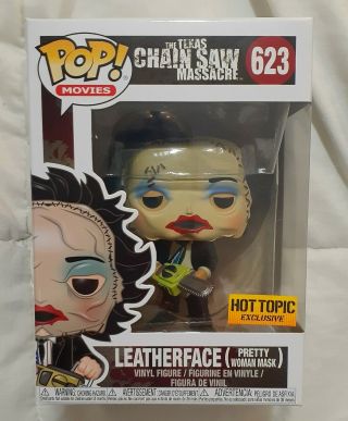 Funko Pop Texas Chainsaw Massacre 623 Leatherface Pretty Woman Mask Hot Topic