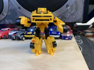 2 Transformers Mini Figure Autobot Bumblebee & Deceptacon Helicopter Jolt 3