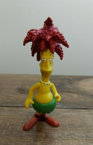 Playmates 2001 The Simpsons Wos World Of Springfield Sideshow Bob Figure