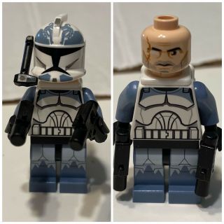 Lego Star Wars Wolfpack Trooper Jet Pack With Wolff Commander Head