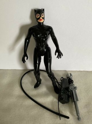 Kenner Batman Returns Catwoman Action Figure 1991 Complete Whipping Arm Action