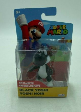 Mario 2.  5 " Jakks Pacific Black Yoshi