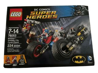 Lego Dc Comics Heroes Batman 76053 Gotham City Cycle Chase Nisb