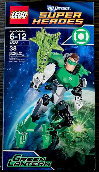 Lego Dc Universe Heroes Green Lantern (4528) & - Hal Jordan