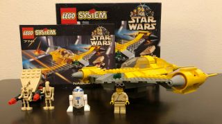 Lego Star Wars 7141 Naboo Fighter - Complete W/box & Instructions