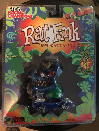 Rat Fink Die Cast - Racing Champions - Mod Rods - Big Daddy Ed Roth 2000