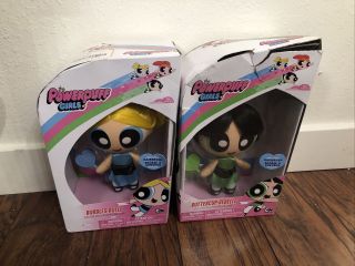 Spinmaster The Powerpuff Girls Buttercup Rebelle 6 " Deluxe Doll,  Bubbles Bulle