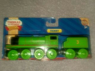 Thomas The Train Wooden And Magnet Henry With Tender 2013