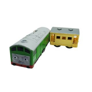 Boco Of Thomas And Friends Rare Trackmaster Motorized Train Yellow Caboose
