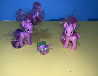 My Little Pony G4 Twilight Sparkle 3 " Unicorn Friendship Is Magic & Pinkie Pie