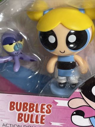 The Powerpuff Girls Bubbles Bulle Action Doll Figure Spin Master Cartoon Network 2
