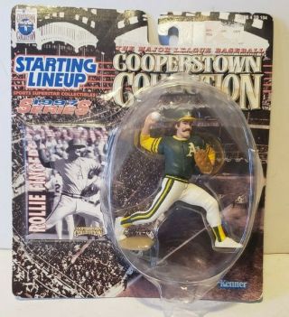 1997 Rollie Fingers Starting Lineup Cooperstown Mlb Oakland Athletic Card Figure