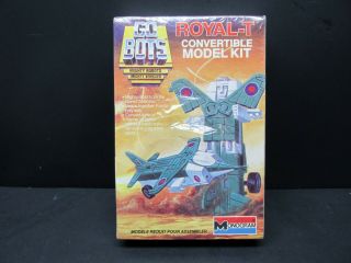 Go Bots Royal - T Convertible Model Kit,  6068,  1984 Monogram,  In Shrink Wrap