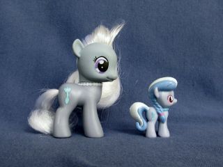 My Little Pony Mlp G4 Fim Silver Spoon Brushable & Blind Bag Pony