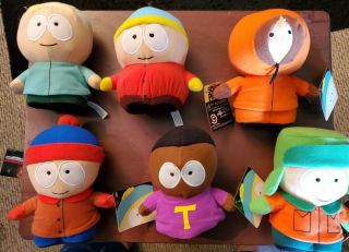 South Park Plush Set Of 6 2015 Near