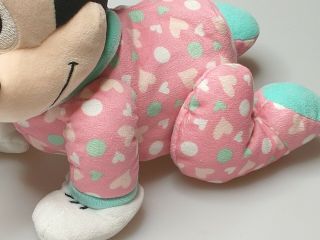 Just Play Disney Baby Minnie Mouse Musical Touch N Crawl Plush Toy Sings Talks 3
