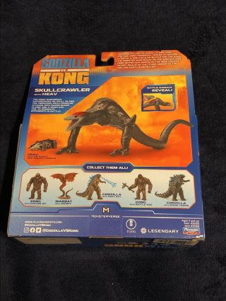 SKULLCRAWLER Godzilla Vs.  King Kong Playmates WALMART EXCLUSIVE Toy 3