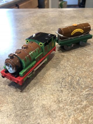 Thomas Friends Trackmaster Motorized Chocolate Covered Percy 2006