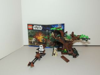 Lego Star Wars Ewok Attack Set 7956 And 100 Complete
