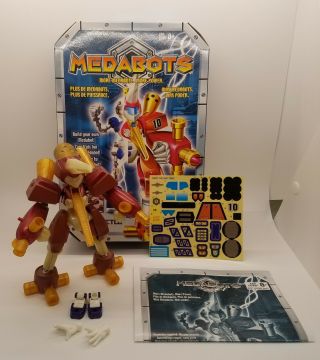 Medabots Build Your Own Kit - 6 " Arcbeetle Hasbro 1997 - 100 Complete