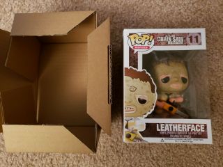 Funko Pop Movies 11 Leatherface The Texas Chainsaw Massacre Vaulted W/ Shipper