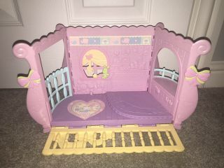 My Little Pony Mlp Newborn Cuties Rainbow Dash Nursery Bedroom Play Set In Vgc