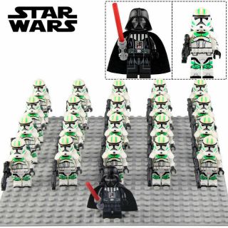 Star Wars Horn Company Clone Troopers 21pcs/set Custom Minifigures “mint”