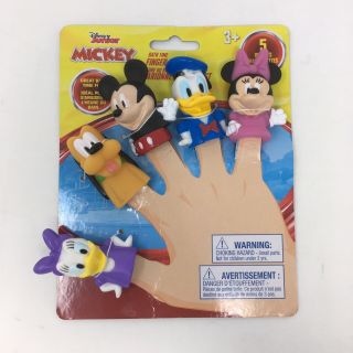 Disney Junior Mickey Mouse Clubhouse Bath Time Finger Puppets