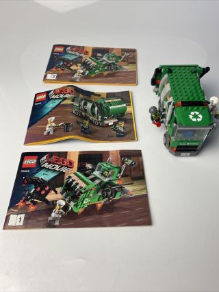 Lego Movie 70805 Trash Chomper Garbage Truck,  Manuals.