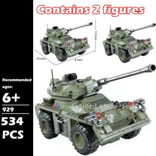 Building Block Military Serie Vulture Armored Vehicle Model Kids Puzzle Toy Gift