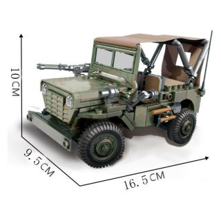Military Infantry Vehicle Car Building Blocks Bricks Assembled Model Toys