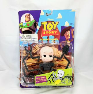 Disney Pixar Toy Story Baby Face Action Figure Think Way Toys 1995 Vintage