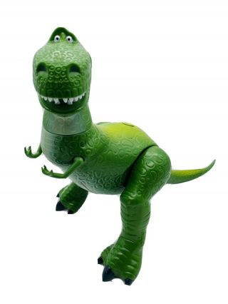 Disney Store Pixar Toy Story 13 " Rex Talking Dinosaur Figure