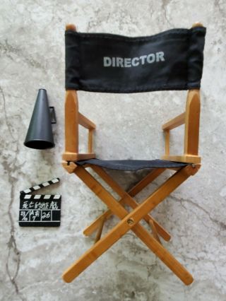 Enterbay 1/6 Scale Bruce Lee Game Of Death Director Chair & Voice Cone & Clapper