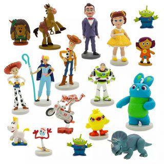 Toy Story 4 Mega 19 Pc.  Ornaments Figure Pricklepants Benson Forkey Rex