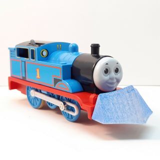Thomas With Snow Rake Custom Trackmaster Plarail Train Motorized Tomy 3
