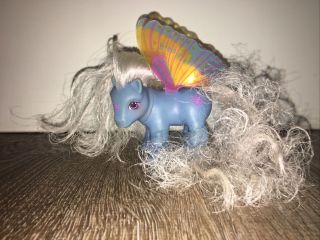 Rare My Little Pony G1 Glow Summer Wing Butterfly Wings Baby 1988 Hasbro Vintage