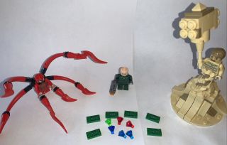 Lego Marvel Spider - Man Villians Sandman,  Vulture And Carnage Authentic