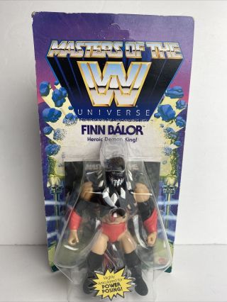 Wwe Masters Of The Universe Finn Balor Heroic Demon King Power Posing Mattel