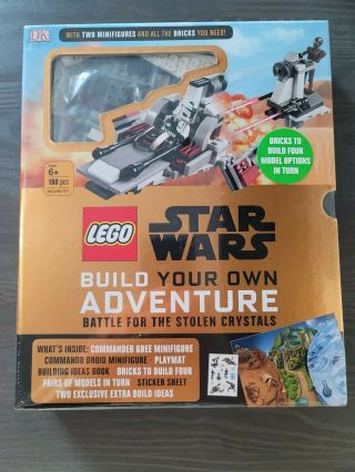 Build Your Own Adventure Lego Star Wars Battle For The Stolen Crystals Set