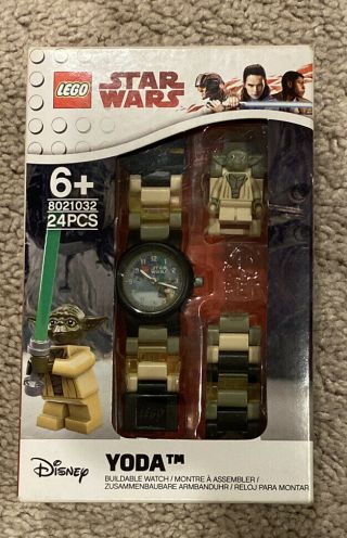 Lego 8021032 Star Wars Yoda™ Buildable Watch With Minifigure Discontinued