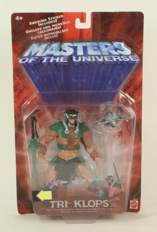 Vintage Mattel Masters Of The Universe Motu 200x Tri Klops 2002 Mattel