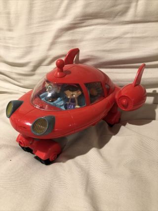 Mattel Disney Little Einsteins Red Pat Pat Rocket Ship With Figures